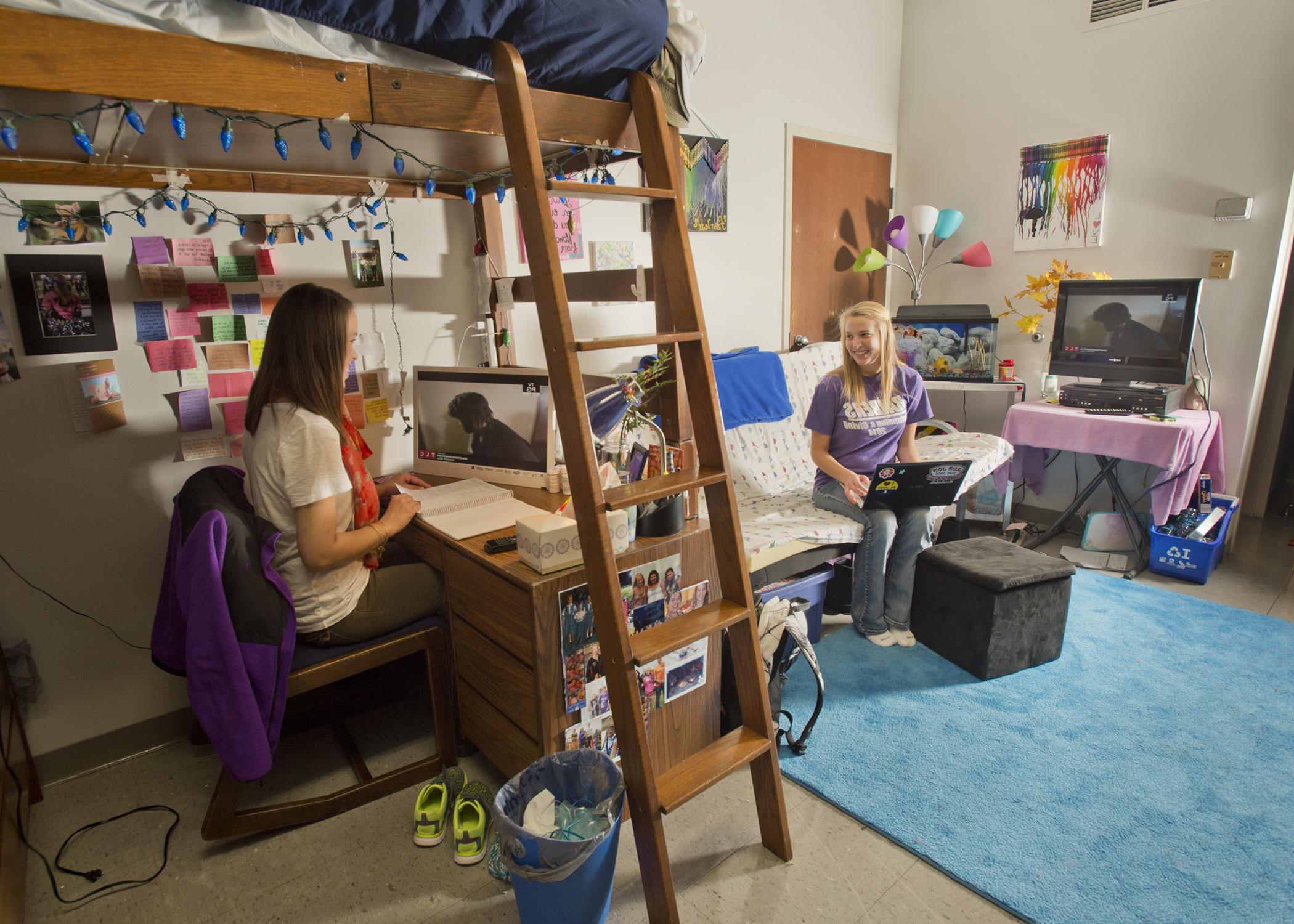 Interior of Suite style housing option at Mount Union